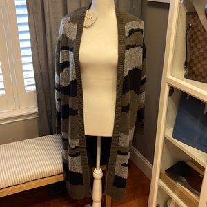 Knox Rose (Target) Camo Cardigan NWT